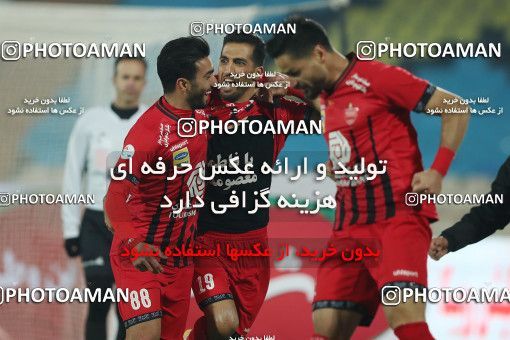 1553812, Tehran, Iran, لیگ برتر فوتبال ایران، Persian Gulf Cup، Week 8، First Leg، Esteghlal 2 v 2 Persepolis on 2021/01/11 at Azadi Stadium
