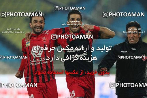 1553849, Tehran, Iran, لیگ برتر فوتبال ایران، Persian Gulf Cup، Week 8، First Leg، Esteghlal 2 v 2 Persepolis on 2021/01/11 at Azadi Stadium