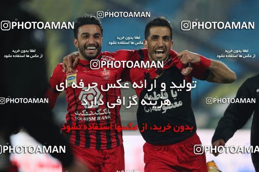1553853, Tehran, Iran, لیگ برتر فوتبال ایران، Persian Gulf Cup، Week 8، First Leg، Esteghlal 2 v 2 Persepolis on 2021/01/11 at Azadi Stadium