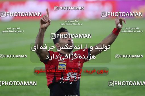 1553942, Tehran, Iran, لیگ برتر فوتبال ایران، Persian Gulf Cup، Week 8، First Leg، Esteghlal 2 v 2 Persepolis on 2021/01/11 at Azadi Stadium