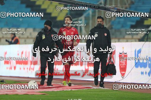 1553867, Tehran, Iran, لیگ برتر فوتبال ایران، Persian Gulf Cup، Week 8، First Leg، Esteghlal 2 v 2 Persepolis on 2021/01/11 at Azadi Stadium