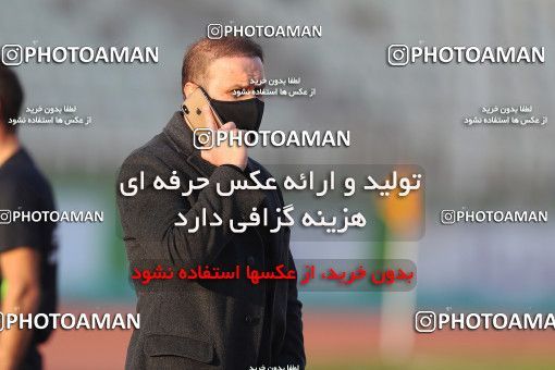1556650, Tehran, Iran, لیگ برتر فوتبال ایران، Persian Gulf Cup، Week 11، First Leg، Saipa 2 v 1 Zob Ahan Esfahan on 2021/01/15 at Shahid Dastgerdi Stadium
