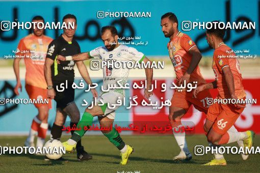 1555930, Tehran, Iran, لیگ برتر فوتبال ایران، Persian Gulf Cup، Week 11، First Leg، Saipa 2 v 1 Zob Ahan Esfahan on 2021/01/15 at Shahid Dastgerdi Stadium