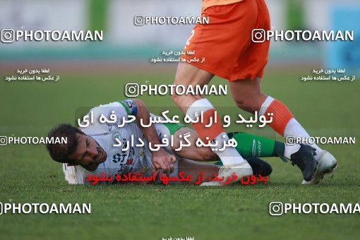 1555968, Tehran, Iran, لیگ برتر فوتبال ایران، Persian Gulf Cup، Week 11، First Leg، Saipa 2 v 1 Zob Ahan Esfahan on 2021/01/15 at Shahid Dastgerdi Stadium