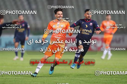 1558179, Tehran, , لیگ برتر فوتبال ایران، Persian Gulf Cup، Week 3، First Leg، Saipa 1 v 0 Nassaji Qaemshahr on 2020/11/25 at Shahid Dastgerdi Stadium