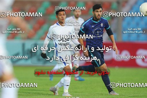 1558467, Tehran,Shahr Qods, , لیگ برتر فوتبال ایران، Persian Gulf Cup، Week 4، First Leg، Paykan 0 v 0 Esteghlal on 2020/12/01 at Shahr-e Qods Stadium
