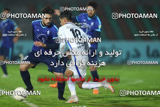 1558421, Tehran,Shahr Qods, , لیگ برتر فوتبال ایران، Persian Gulf Cup، Week 4، First Leg، Paykan 0 v 0 Esteghlal on 2020/12/01 at Shahr-e Qods Stadium