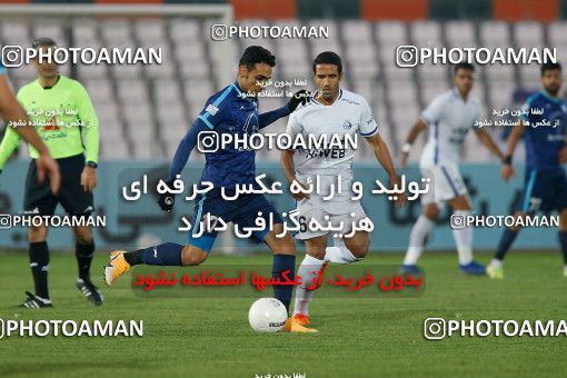 1707538, Tehran,Shahr Qods, , لیگ برتر فوتبال ایران، Persian Gulf Cup، Week 4، First Leg، Paykan 0 v 0 Esteghlal on 2020/12/01 at Shahr-e Qods Stadium