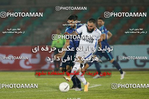 1707595, Tehran,Shahr Qods, , لیگ برتر فوتبال ایران، Persian Gulf Cup، Week 4، First Leg، Paykan 0 v 0 Esteghlal on 2020/12/01 at Shahr-e Qods Stadium