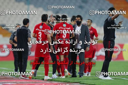 1730556, Tehran, Iran, Iran Football Pro League، Persian Gulf Cup، Week 23، Second Leg، Persepolis 1 v 0 Shahin Shahrdari Boushehr on 2020/07/04 at Azadi Stadium