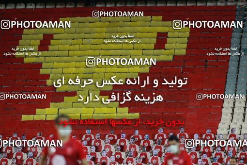 1558820, Tehran, Iran, Iran Football Pro League، Persian Gulf Cup، Week 23، Second Leg، Persepolis 1 v 0 Shahin Shahrdari Boushehr on 2020/07/04 at Azadi Stadium
