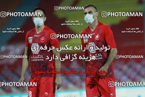 1558764, Tehran, Iran, Iran Football Pro League، Persian Gulf Cup، Week 23، Second Leg، Persepolis 1 v 0 Shahin Shahrdari Boushehr on 2020/07/04 at Azadi Stadium