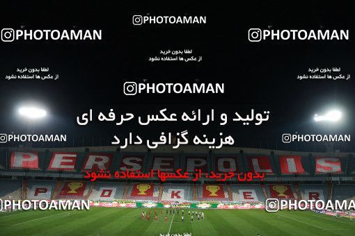 1558791, Tehran, Iran, Iran Football Pro League، Persian Gulf Cup، Week 23، Second Leg، Persepolis 1 v 0 Shahin Shahrdari Boushehr on 2020/07/04 at Azadi Stadium