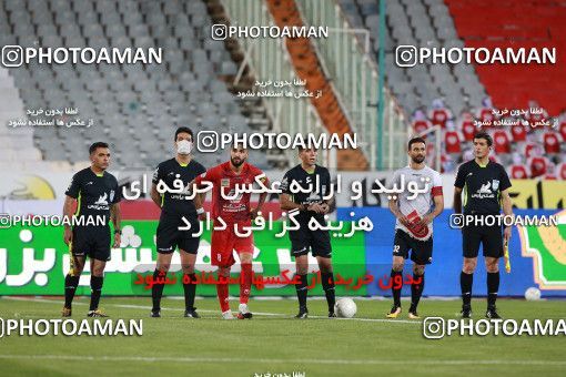 1558840, Tehran, Iran, Iran Football Pro League، Persian Gulf Cup، Week 23، Second Leg، Persepolis 1 v 0 Shahin Shahrdari Boushehr on 2020/07/04 at Azadi Stadium