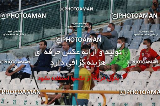 1558861, Tehran, Iran, Iran Football Pro League، Persian Gulf Cup، Week 23، Second Leg، Persepolis 1 v 0 Shahin Shahrdari Boushehr on 2020/07/04 at Azadi Stadium