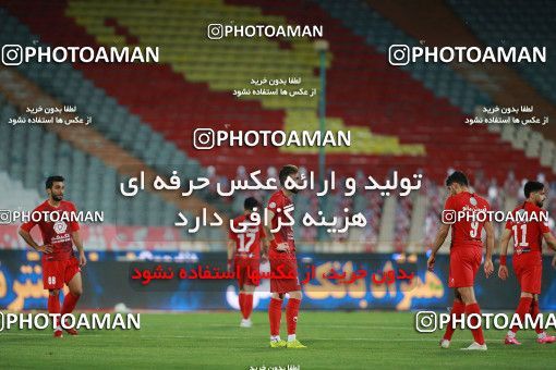 1558860, Tehran, Iran, Iran Football Pro League، Persian Gulf Cup، Week 23، Second Leg، Persepolis 1 v 0 Shahin Shahrdari Boushehr on 2020/07/04 at Azadi Stadium