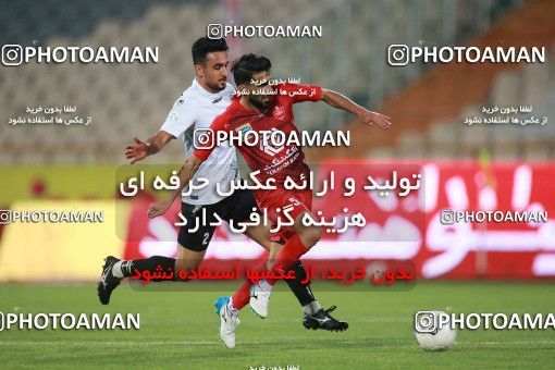 1558854, Tehran, Iran, Iran Football Pro League، Persian Gulf Cup، Week 23، Second Leg، Persepolis 1 v 0 Shahin Shahrdari Boushehr on 2020/07/04 at Azadi Stadium