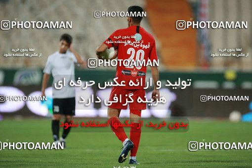 1558941, Tehran, Iran, Iran Football Pro League، Persian Gulf Cup، Week 23، Second Leg، Persepolis 1 v 0 Shahin Shahrdari Boushehr on 2020/07/04 at Azadi Stadium