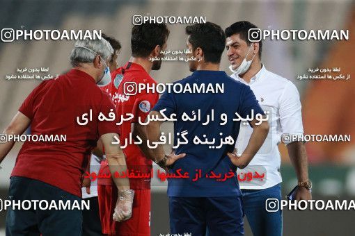 1558934, Tehran, Iran, Iran Football Pro League، Persian Gulf Cup، Week 23، Second Leg، Persepolis 1 v 0 Shahin Shahrdari Boushehr on 2020/07/04 at Azadi Stadium