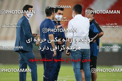 1558765, Tehran, Iran, Iran Football Pro League، Persian Gulf Cup، Week 23، Second Leg، Persepolis 1 v 0 Shahin Shahrdari Boushehr on 2020/07/04 at Azadi Stadium