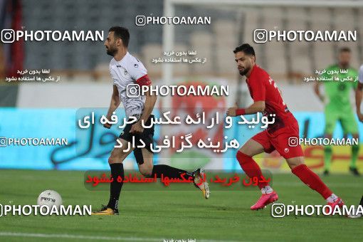 1559518, Tehran, Iran, Iran Football Pro League، Persian Gulf Cup، Week 23، Second Leg، Persepolis 1 v 0 Shahin Shahrdari Boushehr on 2020/07/04 at Azadi Stadium