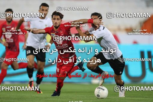 1559235, Tehran, Iran, Iran Football Pro League، Persian Gulf Cup، Week 23، Second Leg، Persepolis 1 v 0 Shahin Shahrdari Boushehr on 2020/07/04 at Azadi Stadium