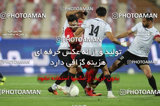 1559281, Tehran, Iran, Iran Football Pro League، Persian Gulf Cup، Week 23، Second Leg، Persepolis 1 v 0 Shahin Shahrdari Boushehr on 2020/07/04 at Azadi Stadium