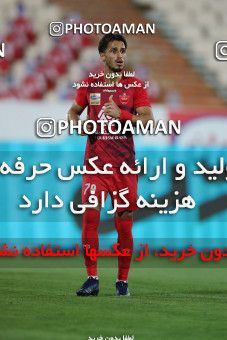 1559560, Tehran, Iran, Iran Football Pro League، Persian Gulf Cup، Week 23، Second Leg، Persepolis 1 v 0 Shahin Shahrdari Boushehr on 2020/07/04 at Azadi Stadium