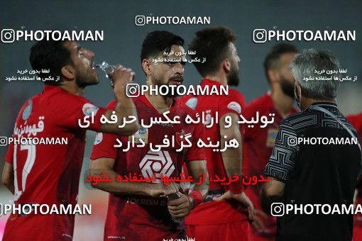 1559490, Tehran, Iran, Iran Football Pro League، Persian Gulf Cup، Week 23، Second Leg، Persepolis 1 v 0 Shahin Shahrdari Boushehr on 2020/07/04 at Azadi Stadium