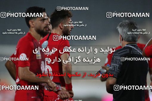 1559461, Tehran, Iran, Iran Football Pro League، Persian Gulf Cup، Week 23، Second Leg، Persepolis 1 v 0 Shahin Shahrdari Boushehr on 2020/07/04 at Azadi Stadium