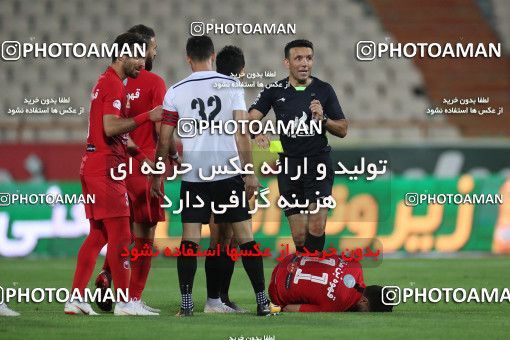 1559439, Tehran, Iran, Iran Football Pro League، Persian Gulf Cup، Week 23، Second Leg، Persepolis 1 v 0 Shahin Shahrdari Boushehr on 2020/07/04 at Azadi Stadium