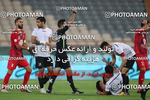 1559540, Tehran, Iran, Iran Football Pro League، Persian Gulf Cup، Week 23، Second Leg، Persepolis 1 v 0 Shahin Shahrdari Boushehr on 2020/07/04 at Azadi Stadium