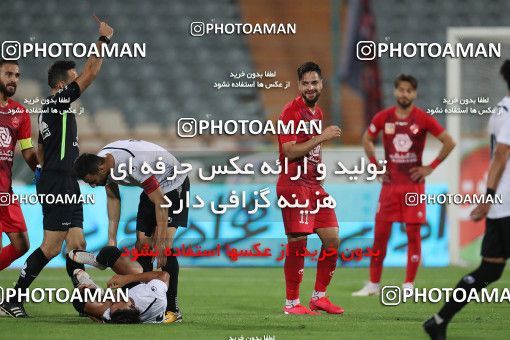 1559469, Tehran, Iran, Iran Football Pro League، Persian Gulf Cup، Week 23، Second Leg، Persepolis 1 v 0 Shahin Shahrdari Boushehr on 2020/07/04 at Azadi Stadium