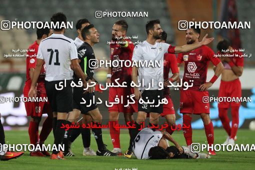 1559431, Tehran, Iran, Iran Football Pro League، Persian Gulf Cup، Week 23، Second Leg، Persepolis 1 v 0 Shahin Shahrdari Boushehr on 2020/07/04 at Azadi Stadium