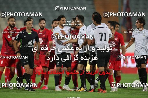 1559221, Tehran, Iran, Iran Football Pro League، Persian Gulf Cup، Week 23، Second Leg، Persepolis 1 v 0 Shahin Shahrdari Boushehr on 2020/07/04 at Azadi Stadium