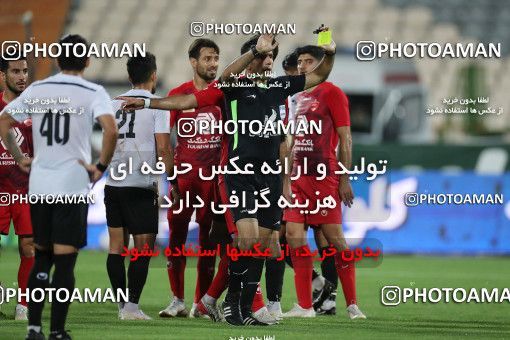 1559402, Tehran, Iran, Iran Football Pro League، Persian Gulf Cup، Week 23، Second Leg، Persepolis 1 v 0 Shahin Shahrdari Boushehr on 2020/07/04 at Azadi Stadium
