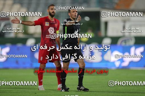 1559303, Tehran, Iran, Iran Football Pro League، Persian Gulf Cup، Week 23، Second Leg، Persepolis 1 v 0 Shahin Shahrdari Boushehr on 2020/07/04 at Azadi Stadium