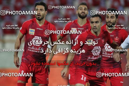1559460, Tehran, Iran, Iran Football Pro League، Persian Gulf Cup، Week 23، Second Leg، Persepolis 1 v 0 Shahin Shahrdari Boushehr on 2020/07/04 at Azadi Stadium