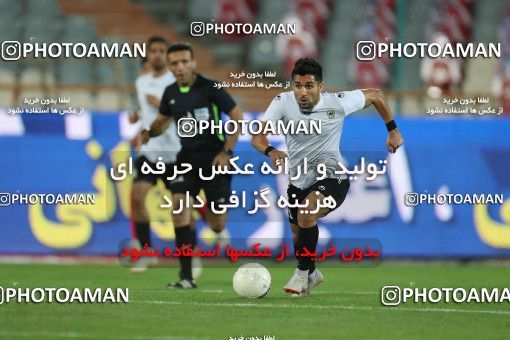 1559495, Tehran, Iran, Iran Football Pro League، Persian Gulf Cup، Week 23، Second Leg، Persepolis 1 v 0 Shahin Shahrdari Boushehr on 2020/07/04 at Azadi Stadium