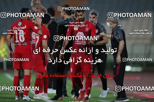 1559417, Tehran, Iran, Iran Football Pro League، Persian Gulf Cup، Week 23، Second Leg، Persepolis 1 v 0 Shahin Shahrdari Boushehr on 2020/07/04 at Azadi Stadium