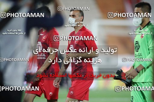1730659, Tehran, Iran, Iran Football Pro League، Persian Gulf Cup، Week 23، Second Leg، Persepolis 1 v 0 Shahin Shahrdari Boushehr on 2020/07/04 at Azadi Stadium
