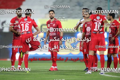 1730725, Tehran, Iran, Iran Football Pro League، Persian Gulf Cup، Week 23، Second Leg، Persepolis 1 v 0 Shahin Shahrdari Boushehr on 2020/07/04 at Azadi Stadium