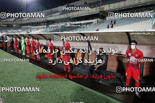 1730714, Tehran, Iran, Iran Football Pro League، Persian Gulf Cup، Week 23، Second Leg، Persepolis 1 v 0 Shahin Shahrdari Boushehr on 2020/07/04 at Azadi Stadium