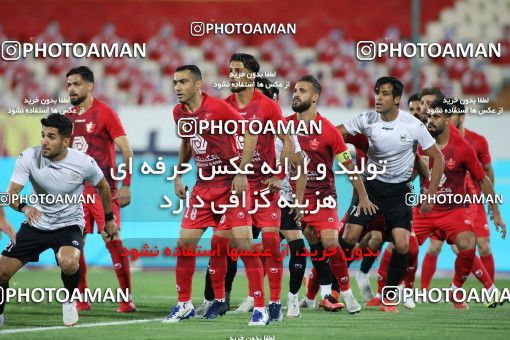 1730613, Tehran, Iran, Iran Football Pro League، Persian Gulf Cup، Week 23، Second Leg، Persepolis 1 v 0 Shahin Shahrdari Boushehr on 2020/07/04 at Azadi Stadium
