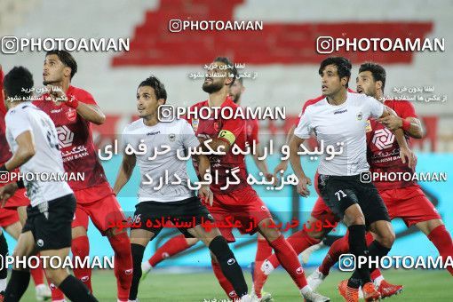 1730727, Tehran, Iran, Iran Football Pro League، Persian Gulf Cup، Week 23، Second Leg، Persepolis 1 v 0 Shahin Shahrdari Boushehr on 2020/07/04 at Azadi Stadium