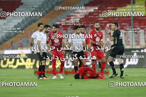 1730694, Tehran, Iran, Iran Football Pro League، Persian Gulf Cup، Week 23، Second Leg، Persepolis 1 v 0 Shahin Shahrdari Boushehr on 2020/07/04 at Azadi Stadium