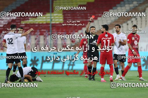 1730717, Tehran, Iran, Iran Football Pro League، Persian Gulf Cup، Week 23، Second Leg، Persepolis 1 v 0 Shahin Shahrdari Boushehr on 2020/07/04 at Azadi Stadium