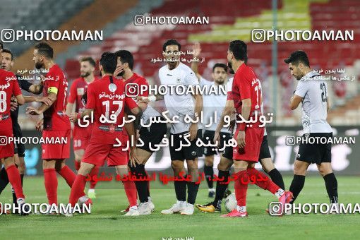 1730699, Tehran, Iran, Iran Football Pro League، Persian Gulf Cup، Week 23، Second Leg، Persepolis 1 v 0 Shahin Shahrdari Boushehr on 2020/07/04 at Azadi Stadium