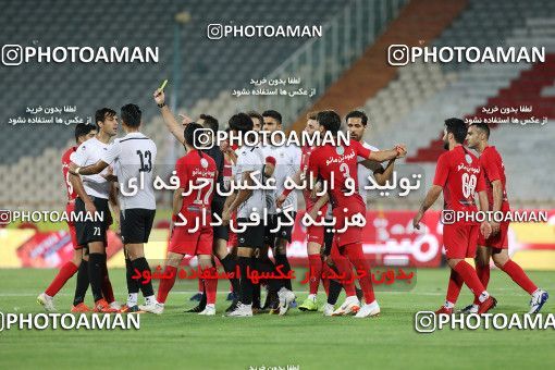 1730645, Tehran, Iran, Iran Football Pro League، Persian Gulf Cup، Week 23، Second Leg، Persepolis 1 v 0 Shahin Shahrdari Boushehr on 2020/07/04 at Azadi Stadium