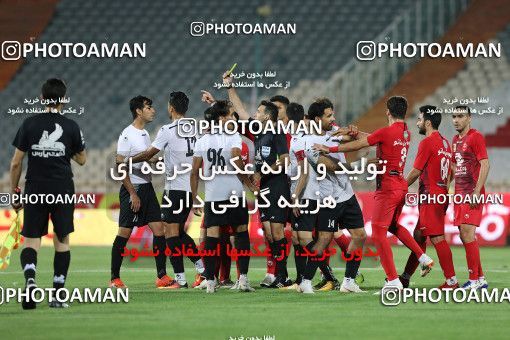 1730668, Tehran, Iran, Iran Football Pro League، Persian Gulf Cup، Week 23، Second Leg، Persepolis 1 v 0 Shahin Shahrdari Boushehr on 2020/07/04 at Azadi Stadium
